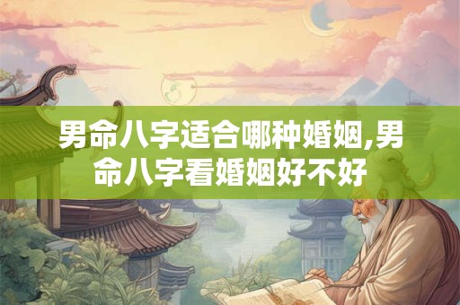 男命八字适合哪种婚姻,男命八字看婚姻好不好