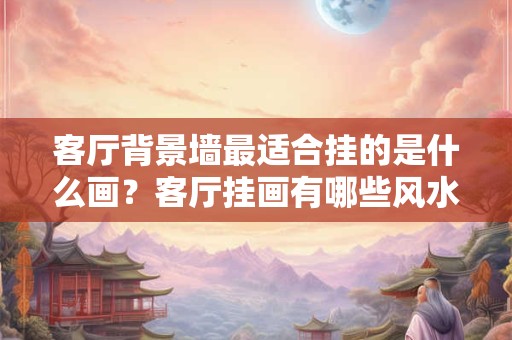 客厅背景墙最适合挂的是什么画？客厅挂画有哪些风水禁忌？