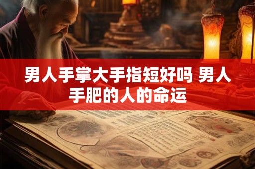 男人手掌大手指短好吗 男人手肥的人的命运