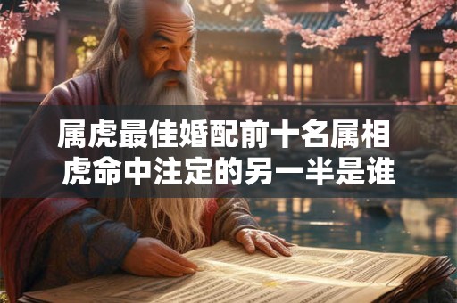 属虎最佳婚配前十名属相 虎命中注定的另一半是谁