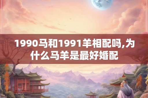 1990马和1991羊相配吗,为什么马羊是最好婚配