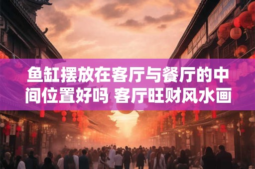 鱼缸摆放在客厅与餐厅的中间位置好吗 客厅旺财风水画