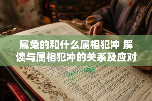 属兔的和什么属相犯冲 解读与属相犯冲的关系及应对方法