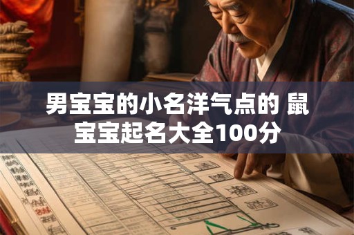 详细阅读:男宝宝的小名洋气点的 鼠宝宝起名大全100分 男宝宝的小名洋气点的 鼠宝宝起名大全100分