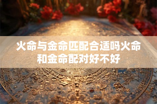 火命与金命匹配合适吗火命和金命配对好不好