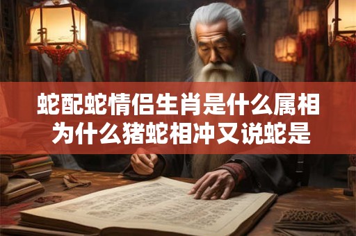 蛇配蛇情侣生肖是什么属相 为什么猪蛇相冲又说蛇是猪的贵人