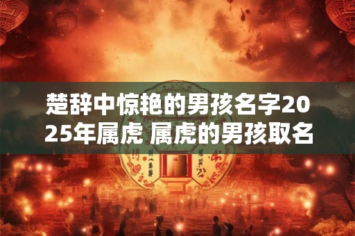 楚辞中惊艳的男孩名字2025年属虎 属虎的男孩取名宜用字