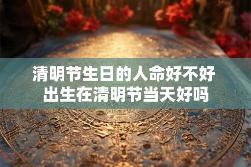 清明节生日的人命好不好 出生在清明节当天好吗