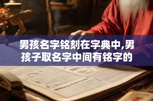 男孩名字铭刻在字典中,男孩子取名字中间有铭字的