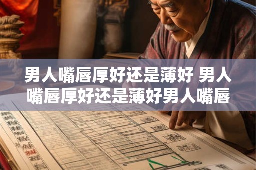 男人嘴唇厚好还是薄好 男人嘴唇厚好还是薄好男人嘴唇厚还有点翘