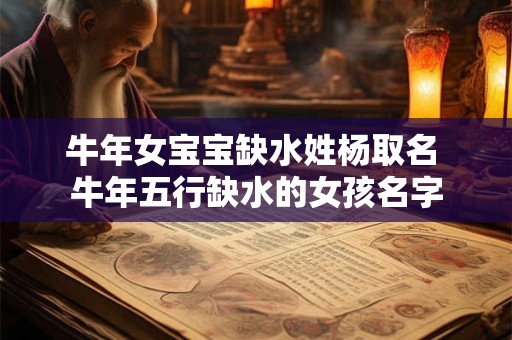 牛年女宝宝缺水姓杨取名 牛年五行缺水的女孩名字