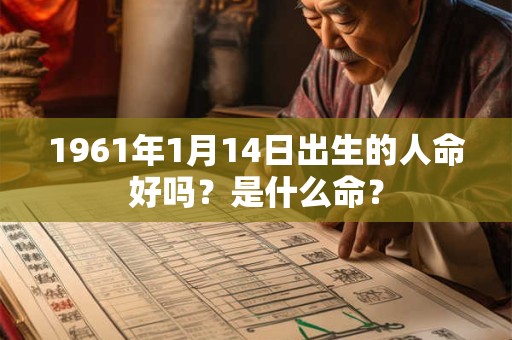 1961年1月14日出生的人命好吗？是什么命？