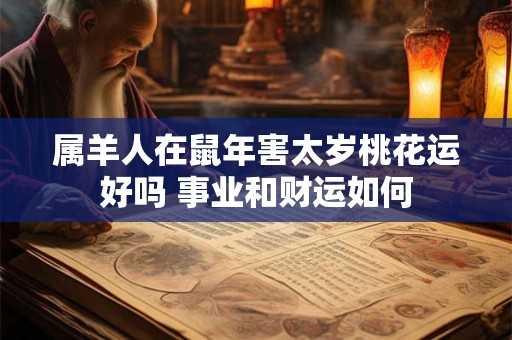 属羊人在鼠年害太岁桃花运好吗 事业和财运如何