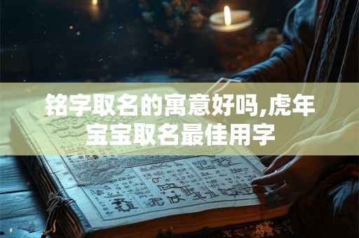 铭字取名的寓意好吗,虎年宝宝取名最佳用字