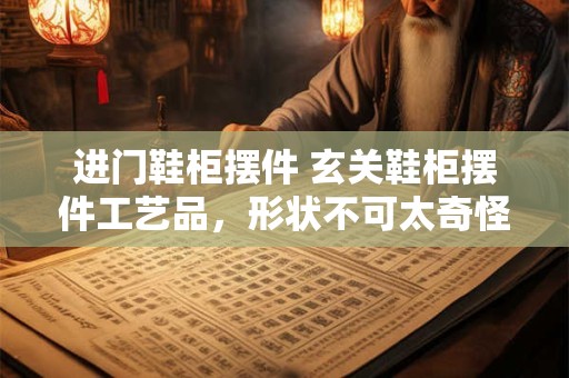 进门鞋柜摆件 玄关鞋柜摆件工艺品，形状不可太奇怪