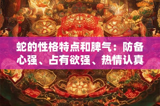 蛇的性格特点和脾气：防备心强、占有欲强、热情认真的蛇人