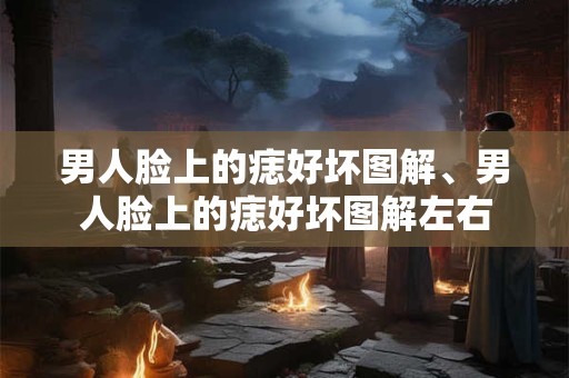 男人脸上的痣好坏图解、男人脸上的痣好坏图解左右