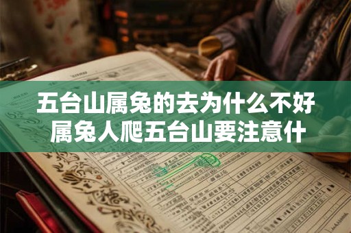 五台山属兔的去为什么不好 属兔人爬五台山要注意什么