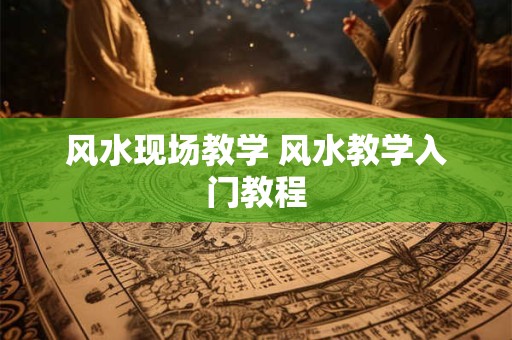 风水现场教学 风水教学入门教程