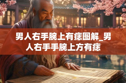 详细阅读:男人右手腕上有痣图解_男人右手手腕上方有痣 男人右手腕上有痣图解_男人右手手腕上方有痣