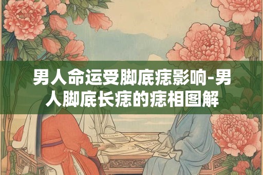 男人命运受脚底痣影响-男人脚底长痣的痣相图解