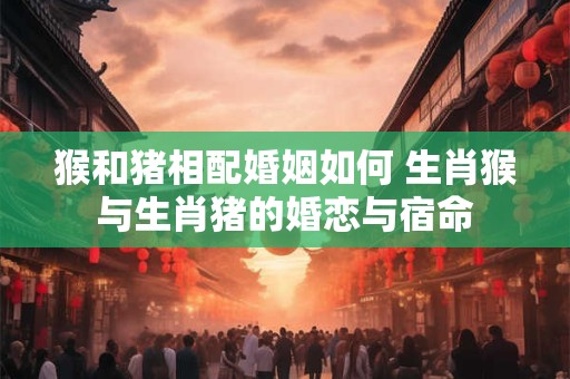 猴和猪相配婚姻如何 生肖猴与生肖猪的婚恋与宿命 猴和猪相配婚姻如何 生肖猴与生肖猪的婚恋与宿命