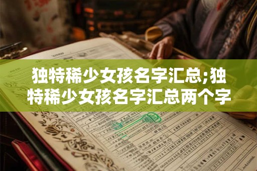 独特稀少女孩名字汇总;独特稀少女孩名字汇总两个字