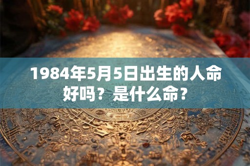 1984年5月5日出生的人命好吗？是什么命？