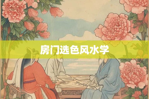 房门选色风水学 房门选色风水学