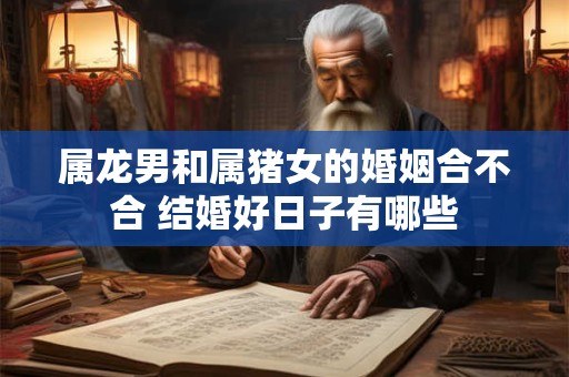 属龙男和属猪女的婚姻合不合 结婚好日子有哪些