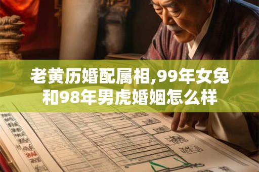 老黄历婚配属相,99年女兔和98年男虎婚姻怎么样