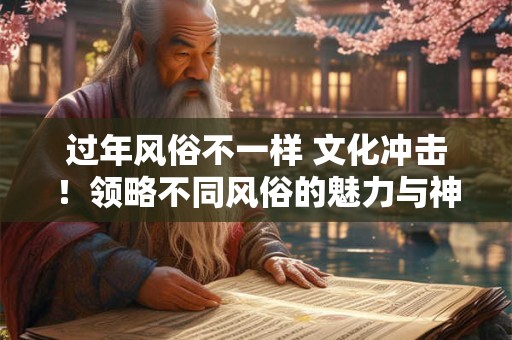 过年风俗不一样 文化冲击!领略不同风俗的魅力与神秘! 过年风俗不一样 文化冲击!领略不同风俗的魅力与神秘!