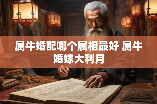 属牛婚配哪个属相最好 属牛婚嫁大利月