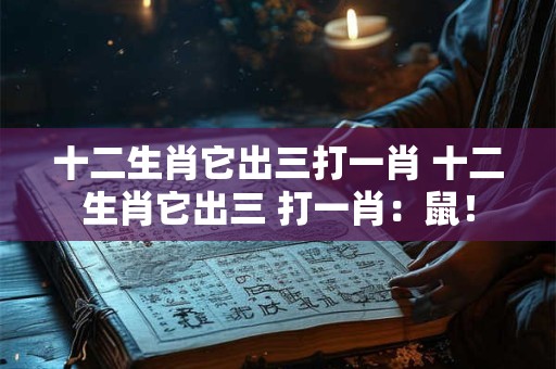 十二生肖它出三打一肖 十二生肖它出三 打一肖:鼠! 十二生肖它出三打一肖 十二生肖它出三 打一肖:鼠!