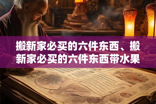 搬新家必买的六件东西、搬新家必买的六件东西带水果