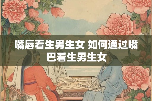 嘴唇看生男生女 如何通过嘴巴看生男生女