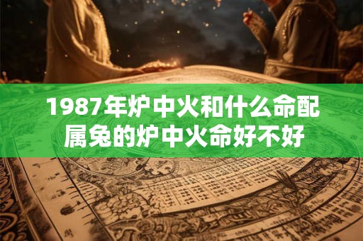 1987年炉中火和什么命配 属兔的炉中火命好不好