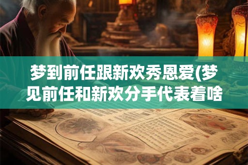 梦到前任跟新欢秀恩爱(梦见前任和新欢分手代表着啥？)