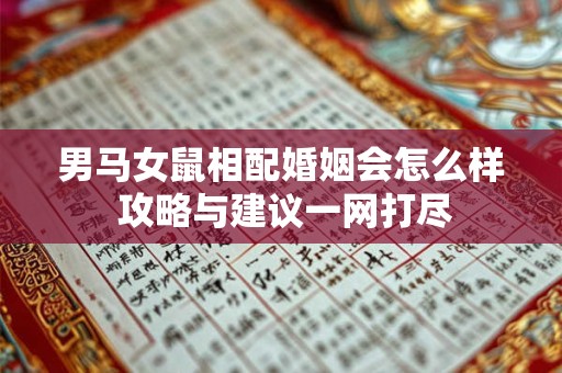 男马女鼠相配婚姻会怎么样 攻略与建议一网打尽