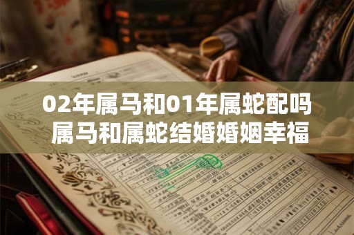 02年属马和01年属蛇配吗 属马和属蛇结婚婚姻幸福吗
