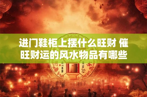 进门鞋柜上摆什么旺财 催旺财运的风水物品有哪些