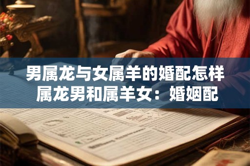 男属龙与女属羊的婚配怎样 属龙男和属羊女：婚姻配对分析