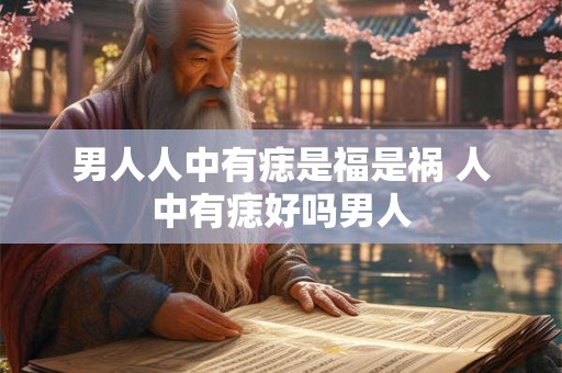 男人人中有痣是福是祸 人中有痣好吗男人