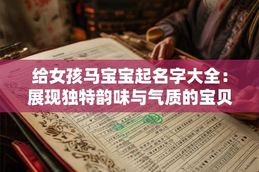 给女孩马宝宝起名字大全:展现独特韵味与气质的宝贝名字 给女孩马宝宝起名字大全:展现独特韵味与气质的宝贝名字