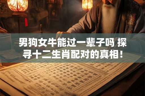 男狗女牛能过一辈子吗 探寻十二生肖配对的真相！