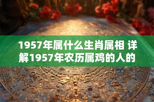 1957年属什么生肖属相 详解1957年农历属鸡的人的运程和特点