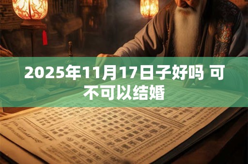 2026年11月17日子好吗 可不可以结婚 2026年11月17日子好吗 可不可以结婚