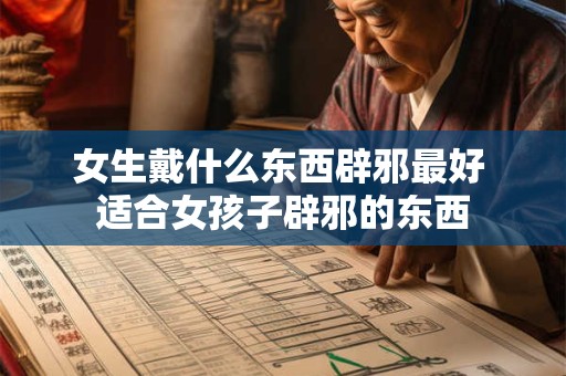 女生戴什么东西辟邪最好 适合女孩子辟邪的东西
