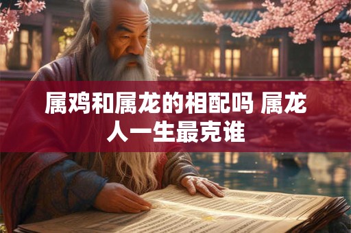 属鸡和属龙的相配吗 属龙人一生最克谁