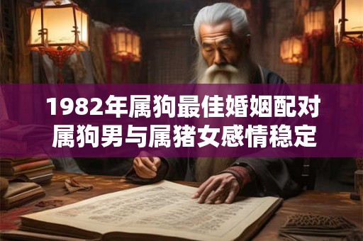 1982年属狗最佳婚姻配对 属狗男与属猪女感情稳定升温